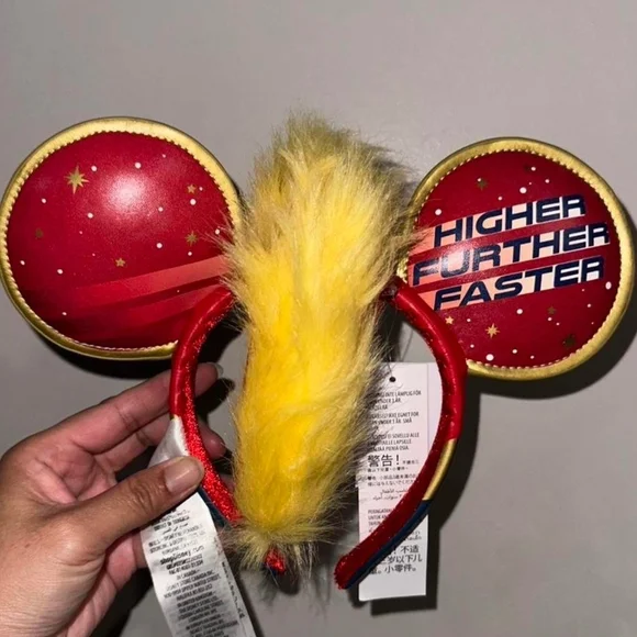 Disney Captain Marvel Mickey Mouse Ears - Picture 2 of 3